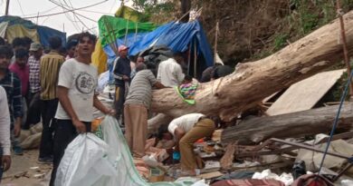 रानीखेत में आंधी तूफान ने मचाई तबाही, एक की मौत 10 घायल, कुछ की हालत गम्भीर